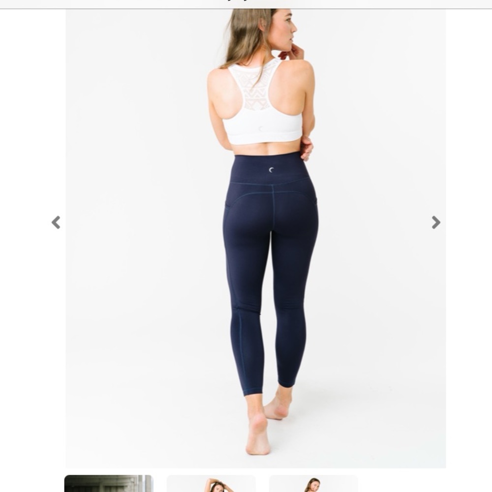 Legging Zyia Active Snow Leopard Brilliant Pocket Taille Haute 7/8 – Femme T4